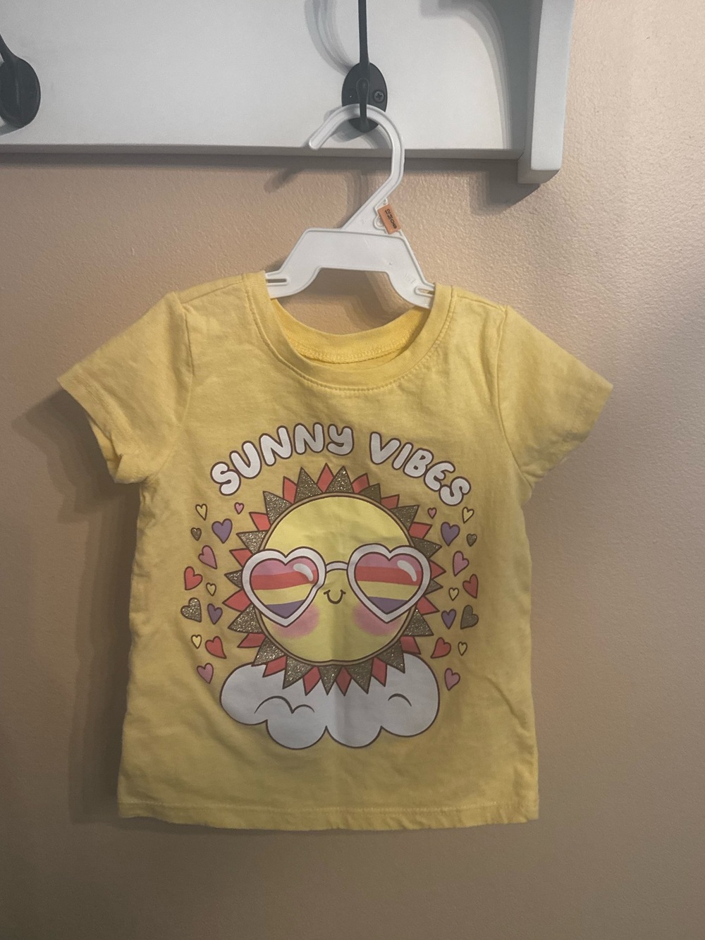 The Children's Place Yellow 'Sunny Vibes' Graphic Tee / Size 2T / LIKE NEW! ☀️